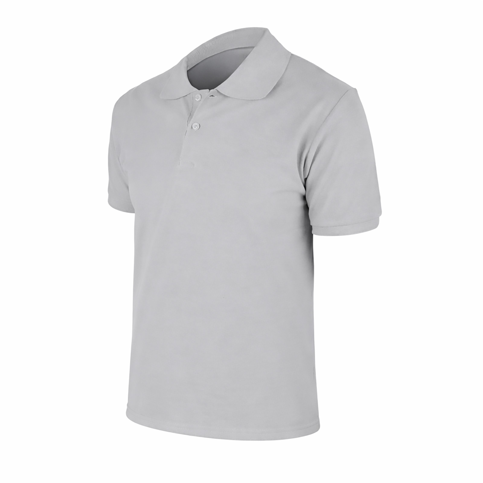 BEGONYA GRİ XXL POLO YAKA TİŞÖRT
